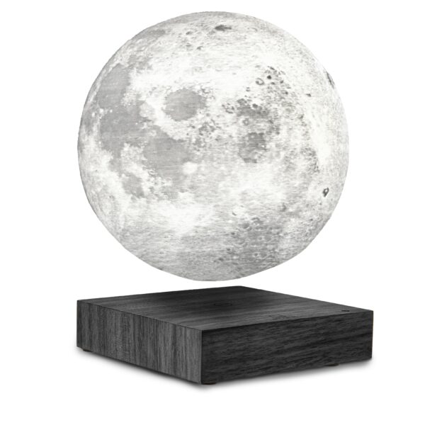 Smart Moon Lamp Black plain background