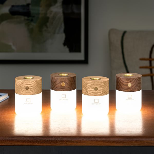Gingko Smart Diffuser Lamps lit