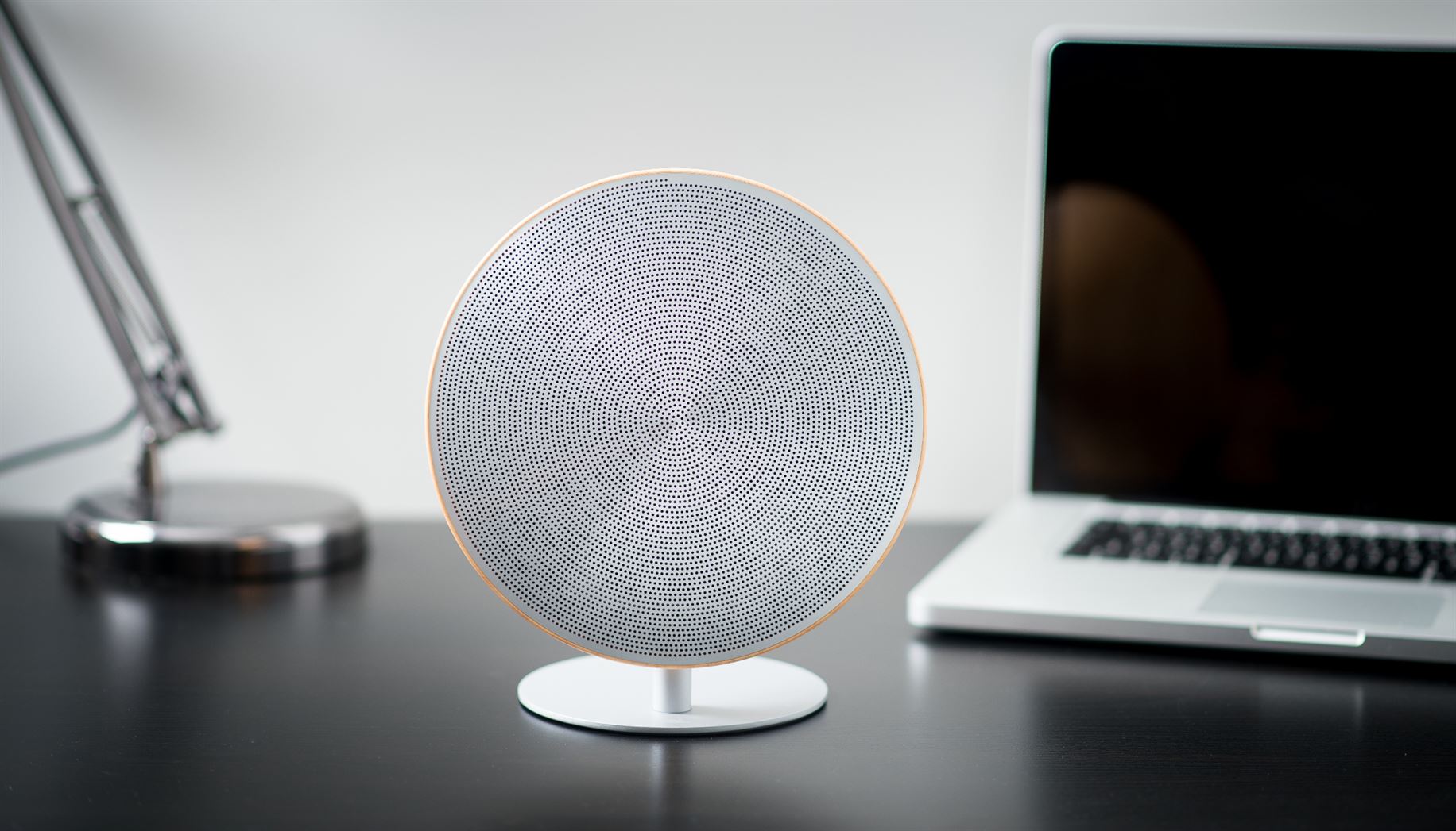 Gingko Halo One speaker on desk front view