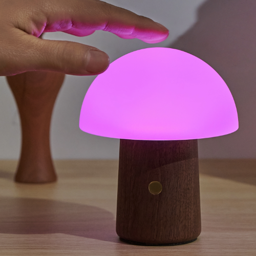 Gingko Design Mini Alice Mushroom light on pink light