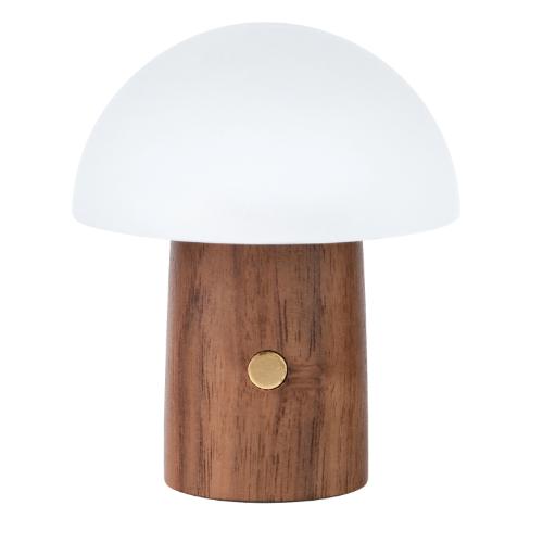 Gingko Alice mini mushroom light on plain background